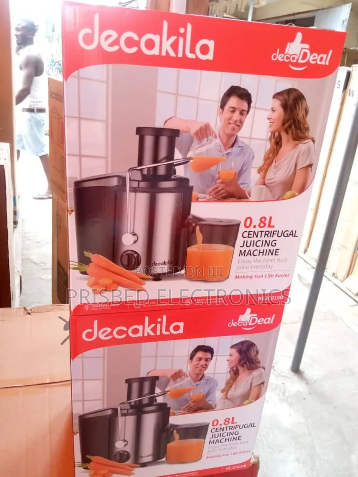 Decakila Durable Juicer 0.8 Litres