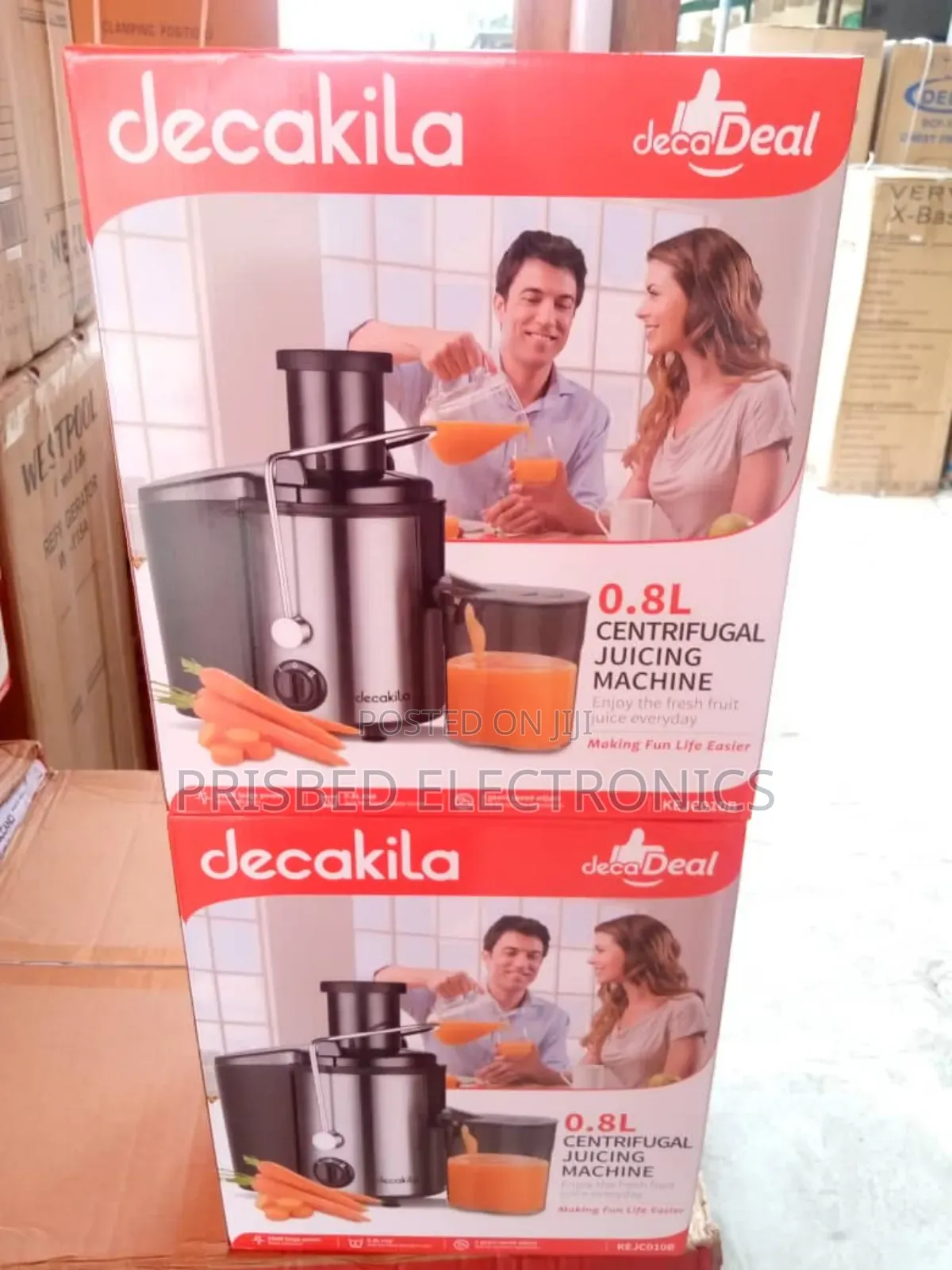 Decakila Durable Juicer 0.8 Litres
