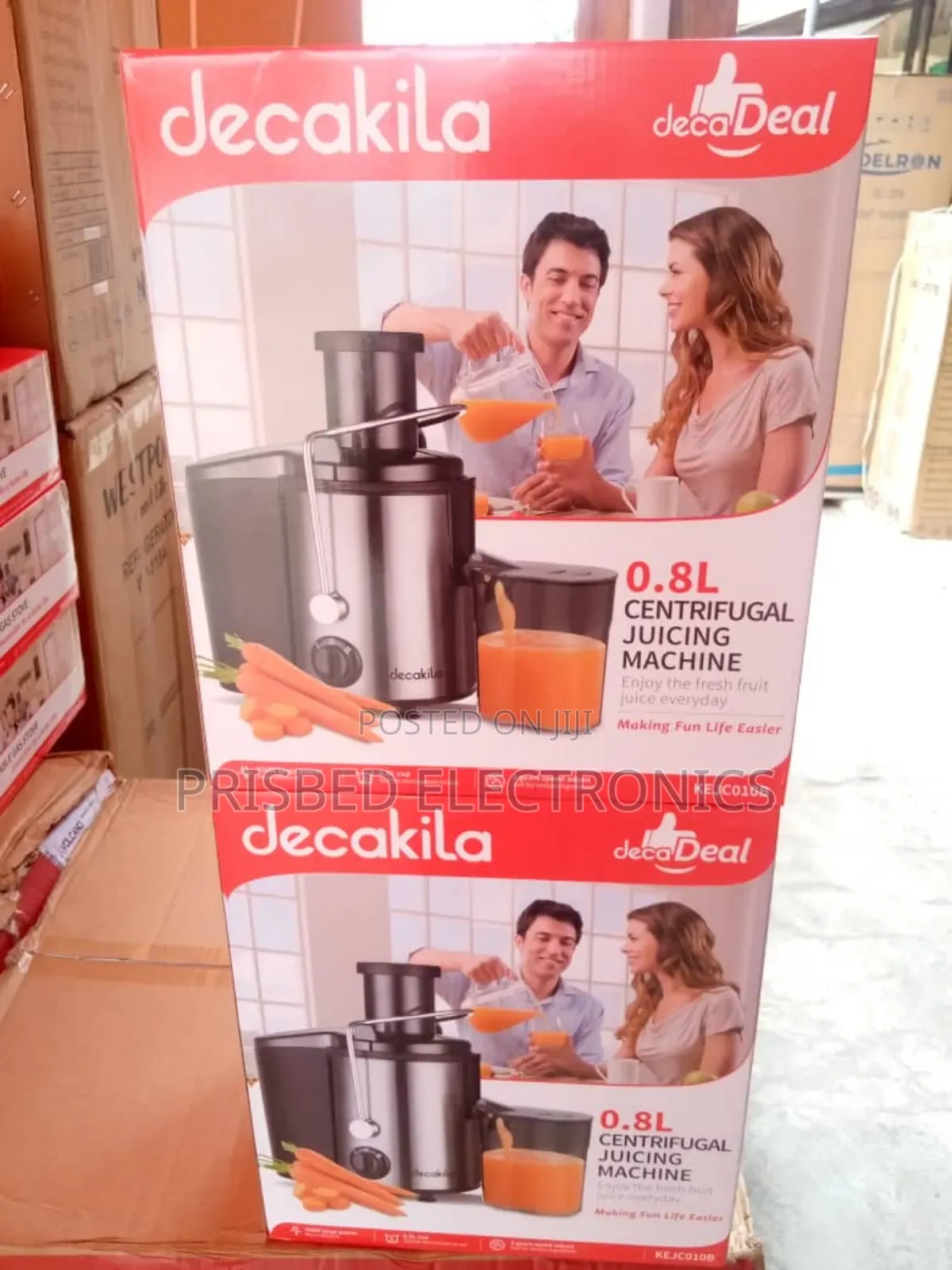 Decakila Durable Juicer 0.8 Litres