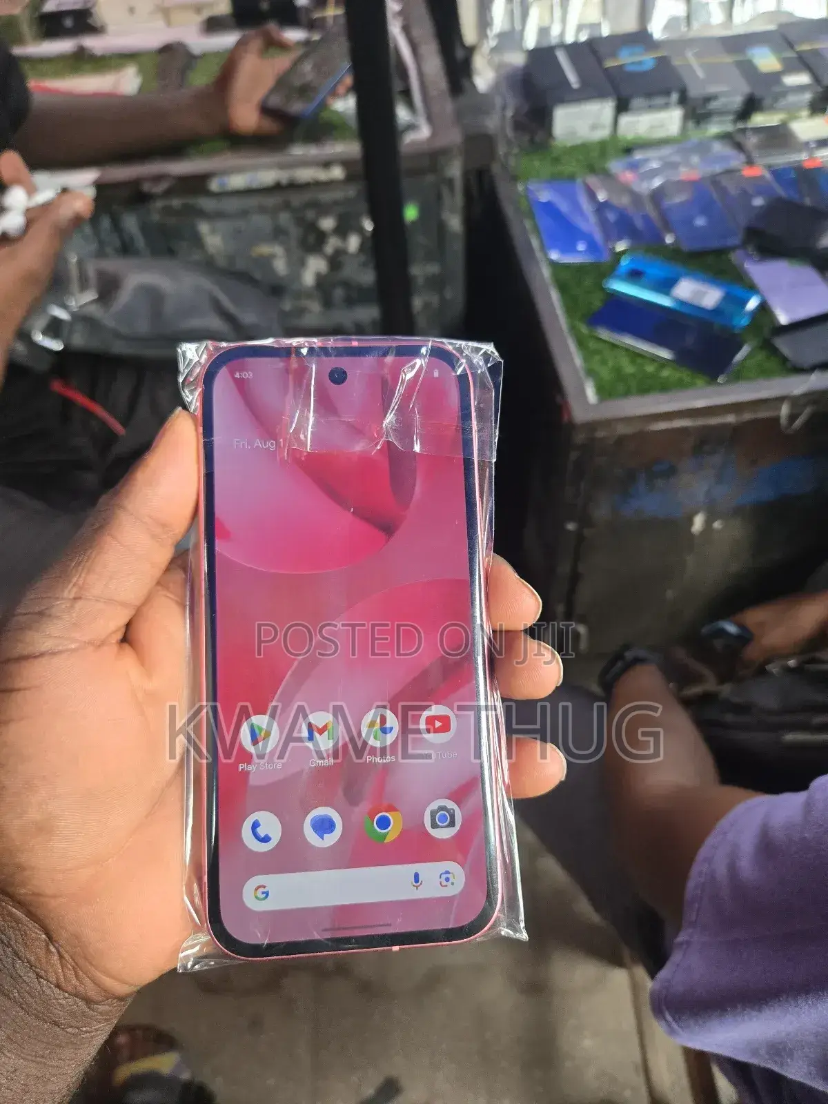 New Google Pixel 9a 128 GB Pink