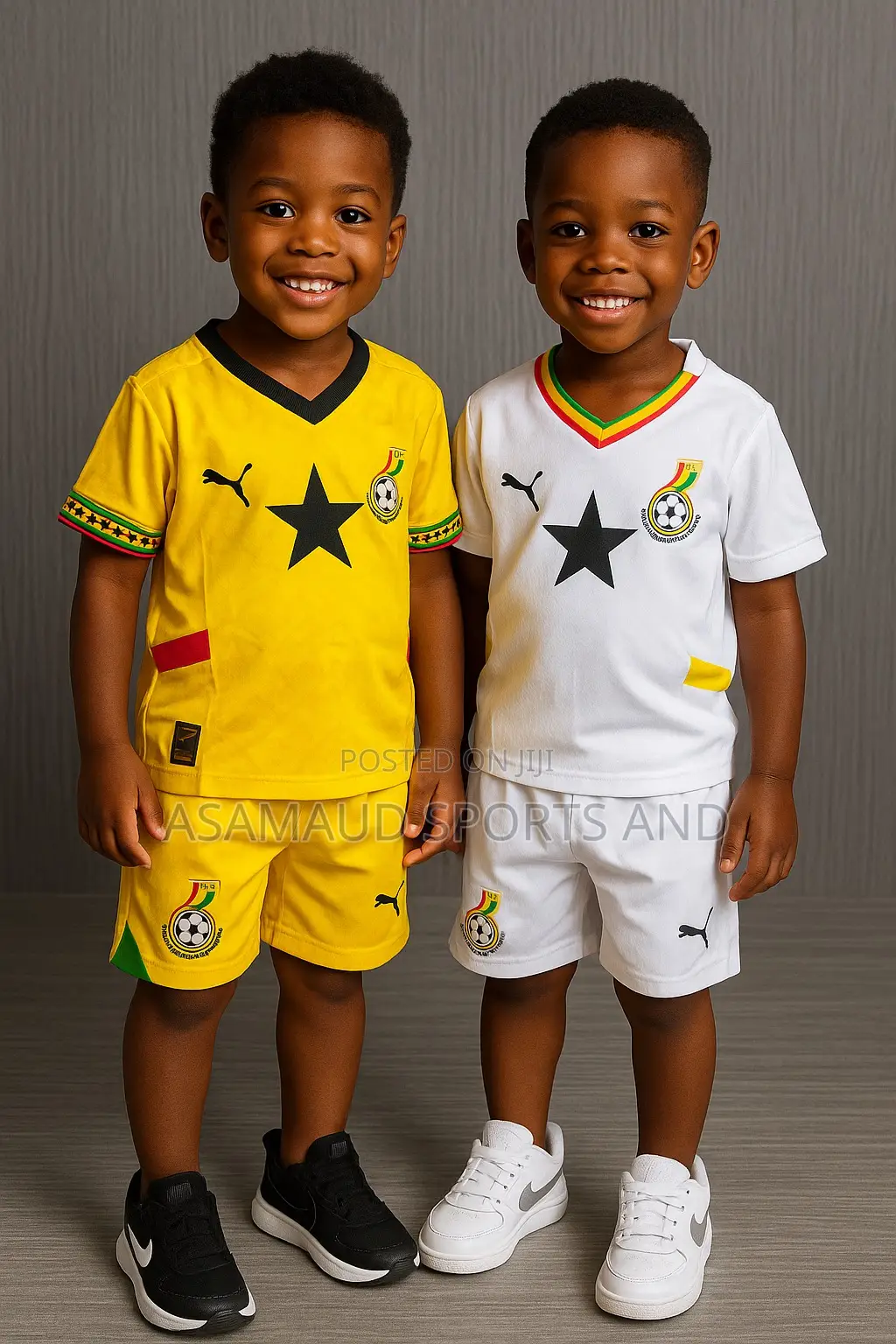 New Ghana Jersey For Kids Ages 2yrs-13yrs Available