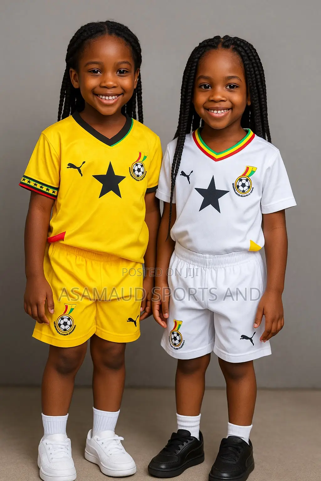 New Ghana Jersey For Kids Ages 2yrs-13yrs Available