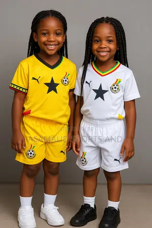 New Ghana Jersey For Kids Ages 2yrs-13yrs Available