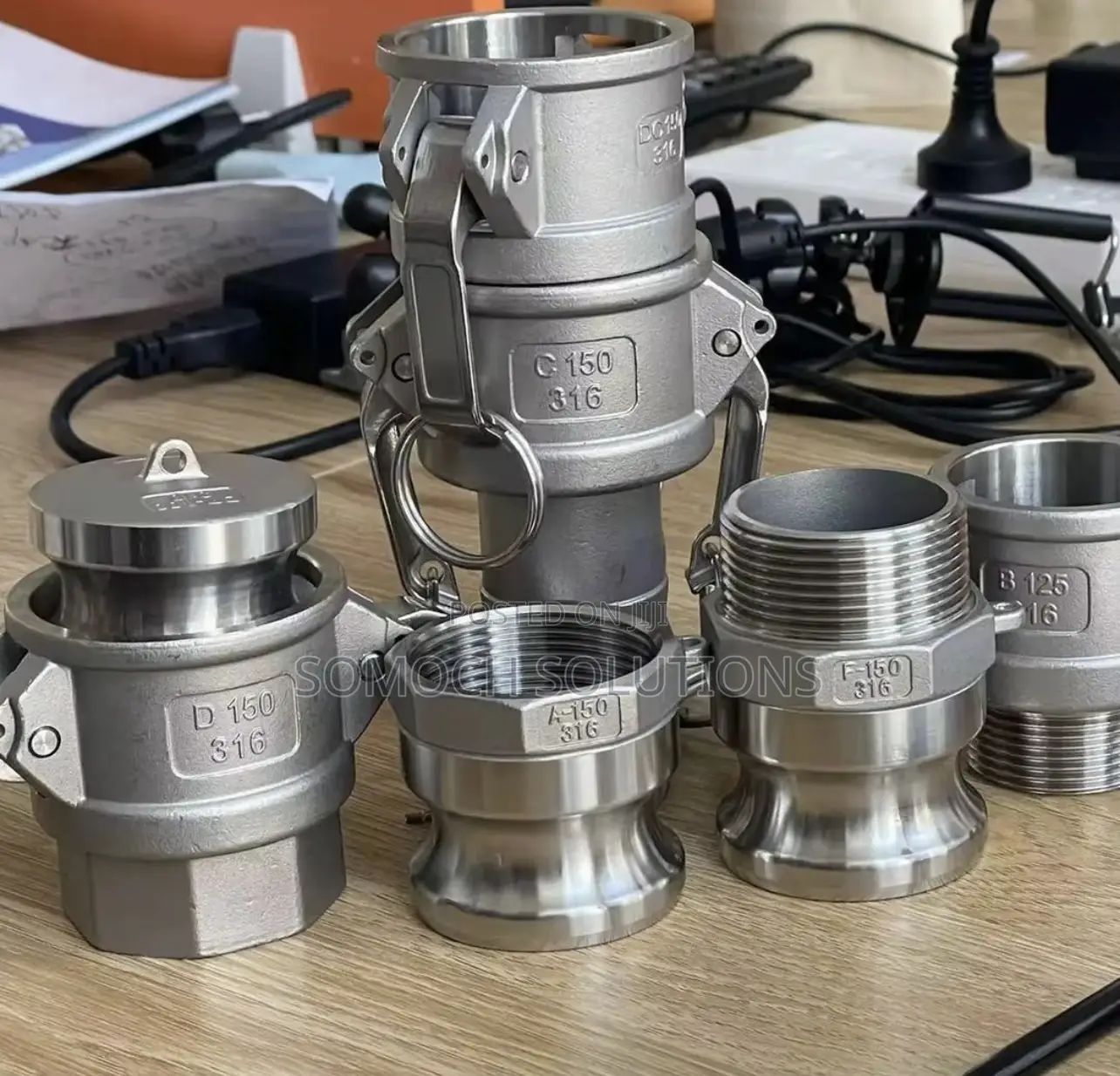 Camlock Fittings Couplings, Industrial Hoses Sale Ghana