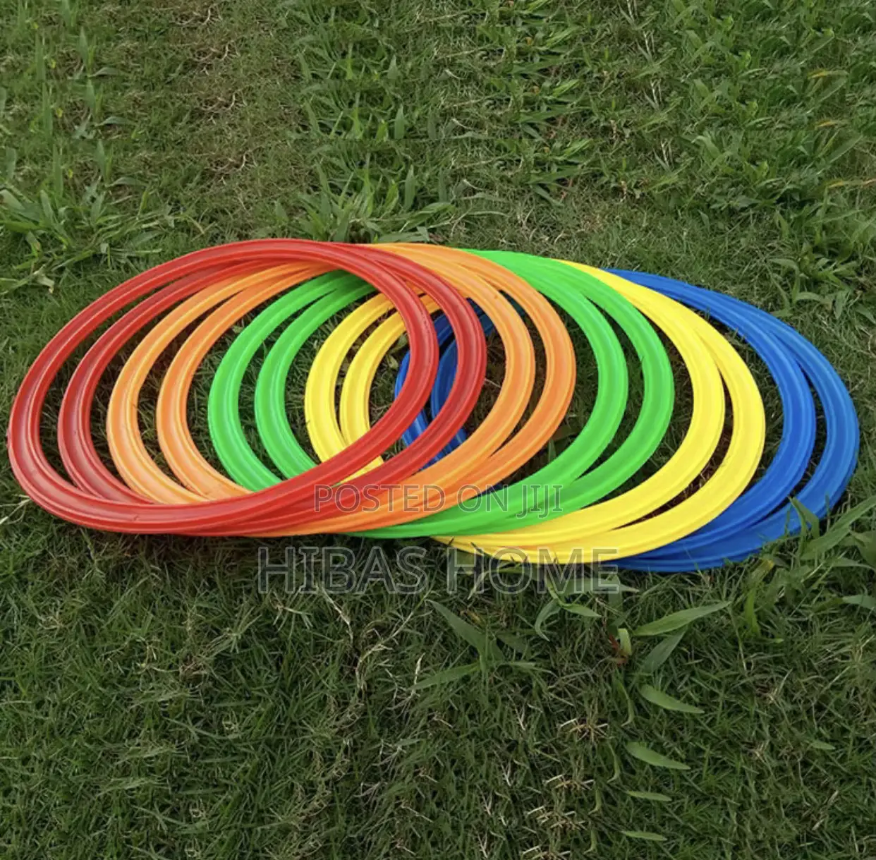 38cm Hopscotch Rings for Preschool Kindergarten Agility Toy