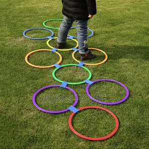 38cm Hopscotch Rings for Preschool Kindergarten Agility Toy