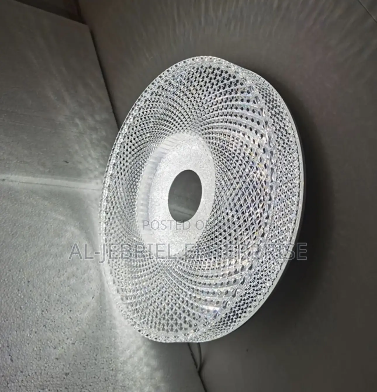 Crystal Glow Ceiling Light With Remote Control
