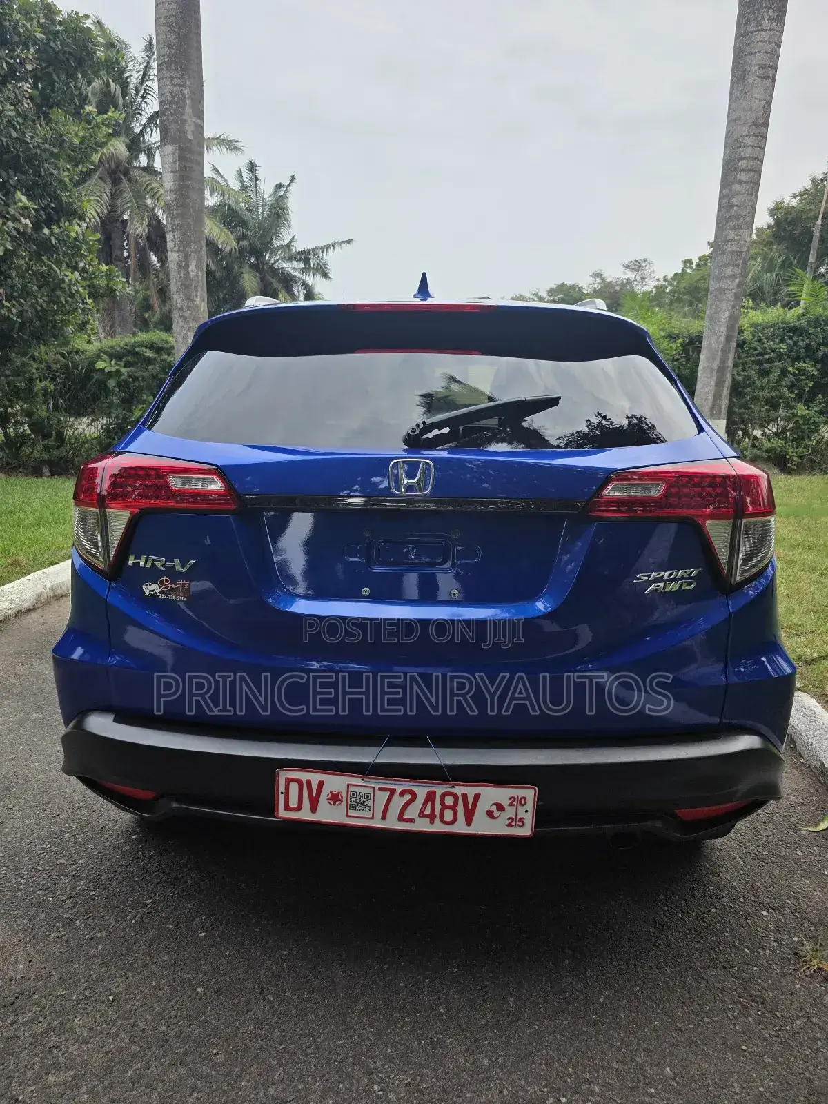 Honda HR-V Sport AWD 2020 Blue