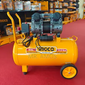 50 Litre Aircompressor With 1200w Oil-Free Electric Motor - Acs112501