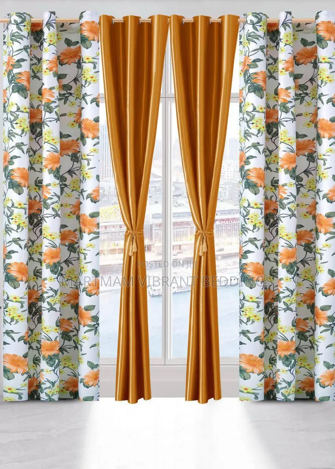 4 Piece Curtains