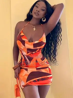 Floral Print Halter Neck Dress, Sexy Backless Bodycon Dress