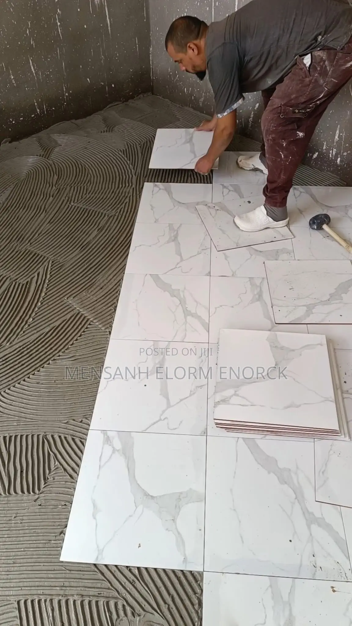 Tiling Job