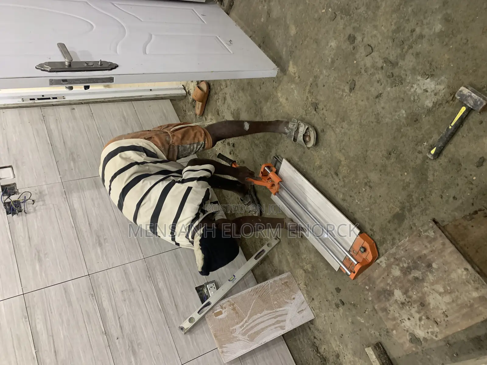 Tiling Job