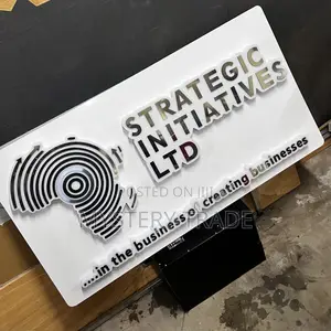 3d Indoor Signage for Strategic Initiatives