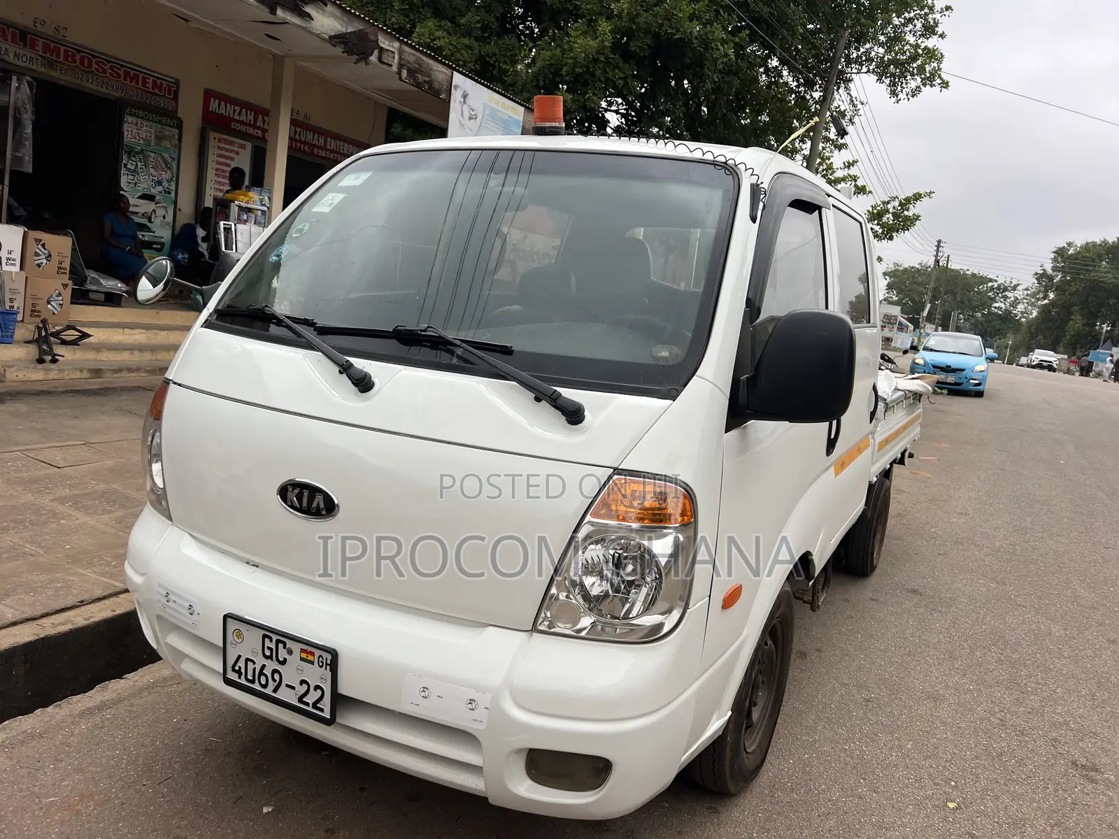 Kia Bongo Double Carbin 2012 White