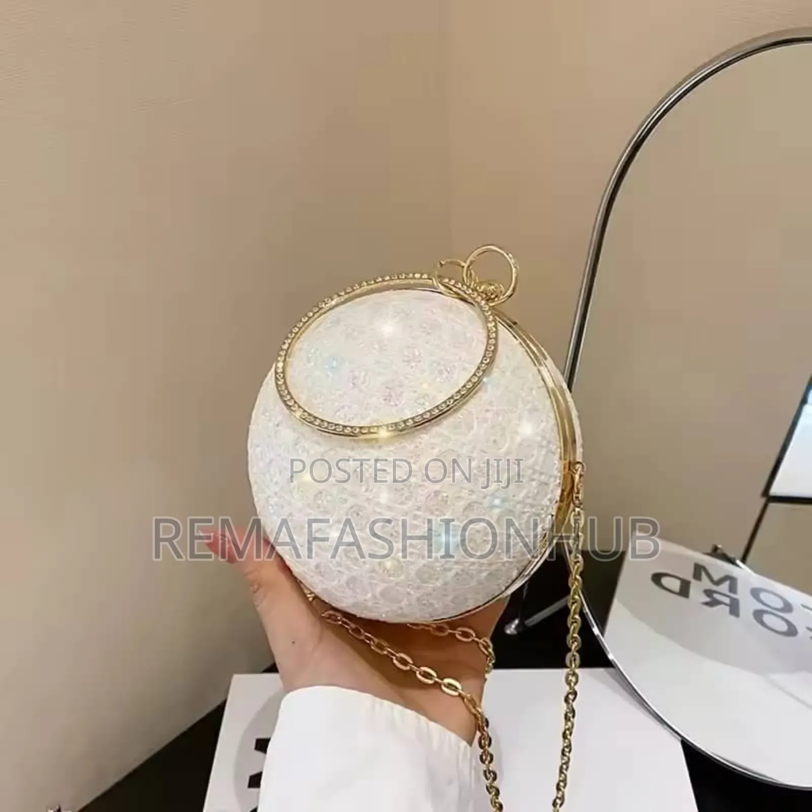 Sparkling Evening Clutch Bag - Rhinestone Banquet Handbag