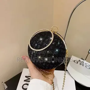 Sparkling Evening Clutch Bag - Rhinestone Banquet Handbag
