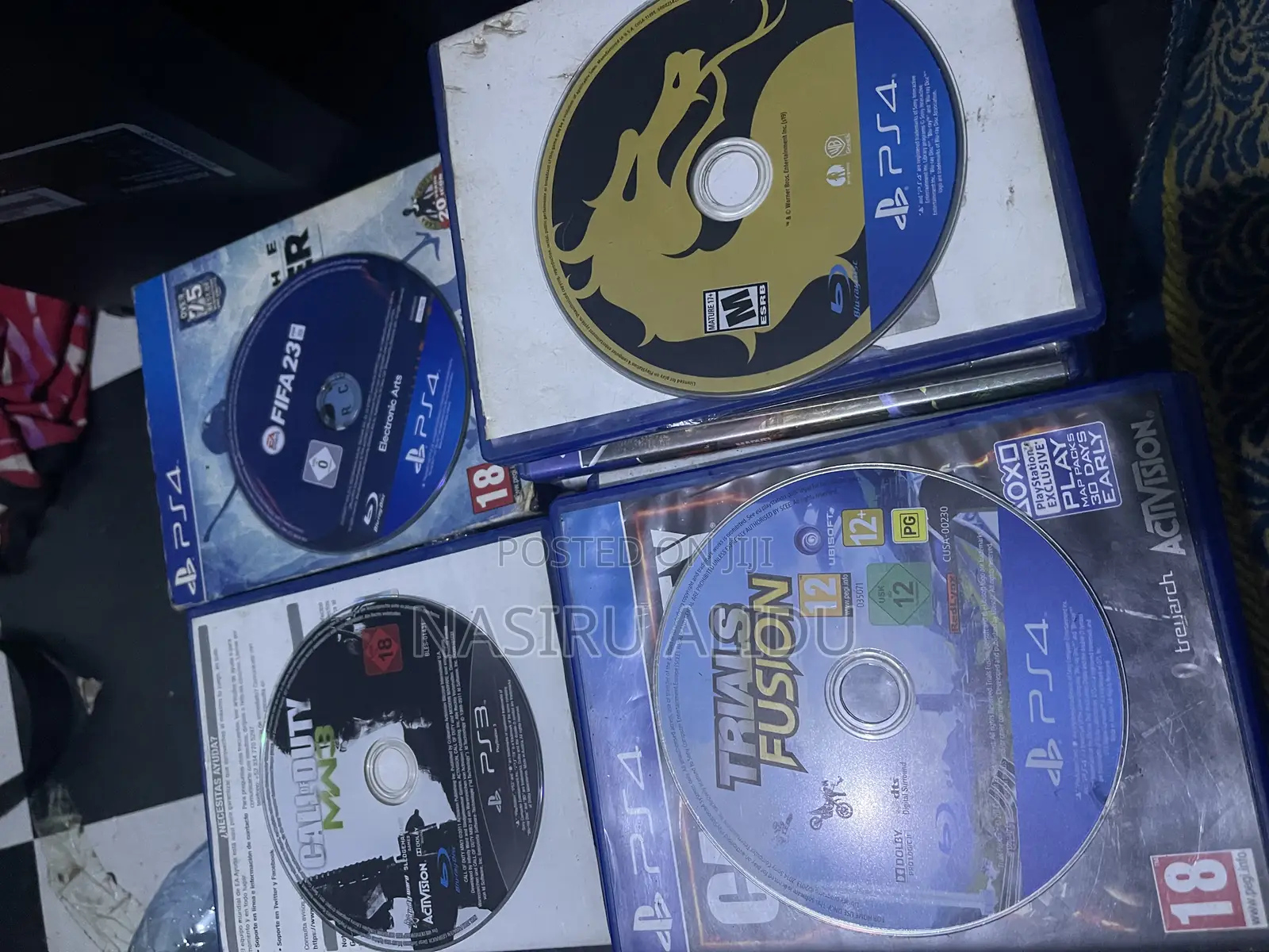Ps4 Games Discs Available and Some Xbox Games