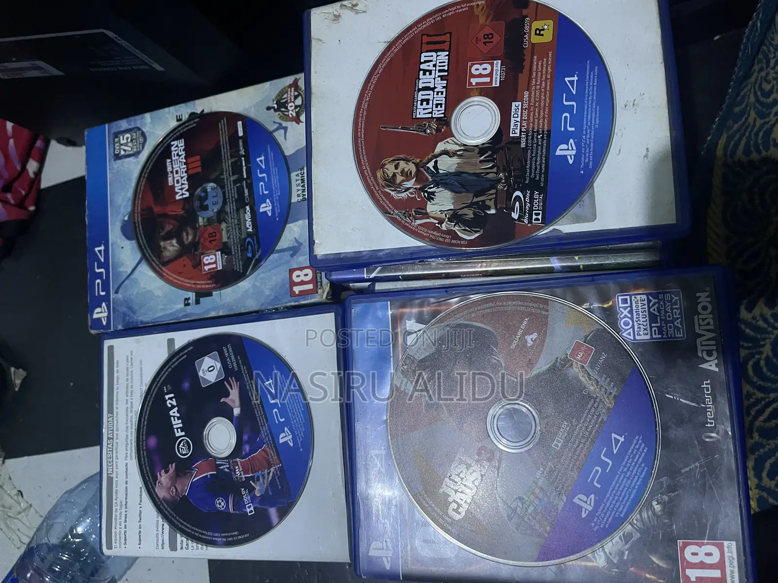 Ps4 Games Discs Available and Some Xbox Games