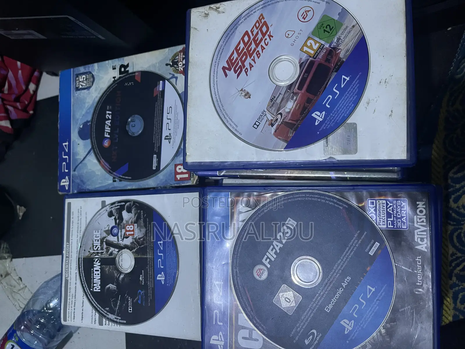 Ps4 Games Discs Available and Some Xbox Games