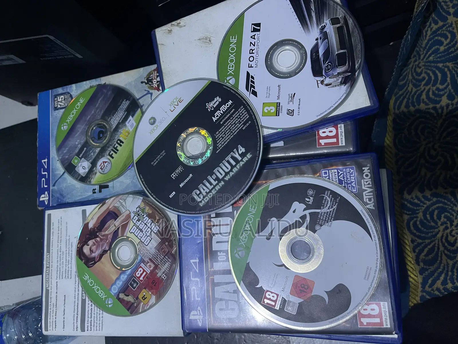 Ps4 Games Discs Available and Some Xbox Games