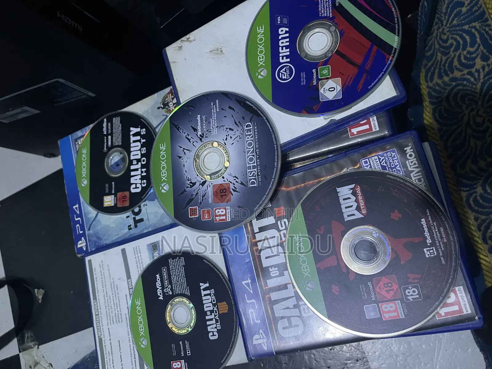 Ps4 Games Discs Available and Some Xbox Games
