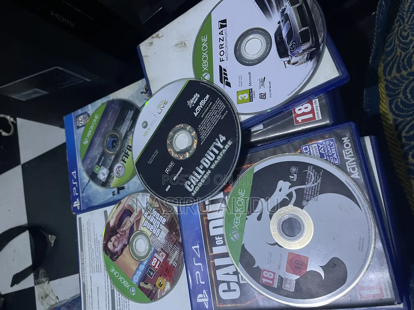 Ps4 Games Discs Available and Some Xbox Games