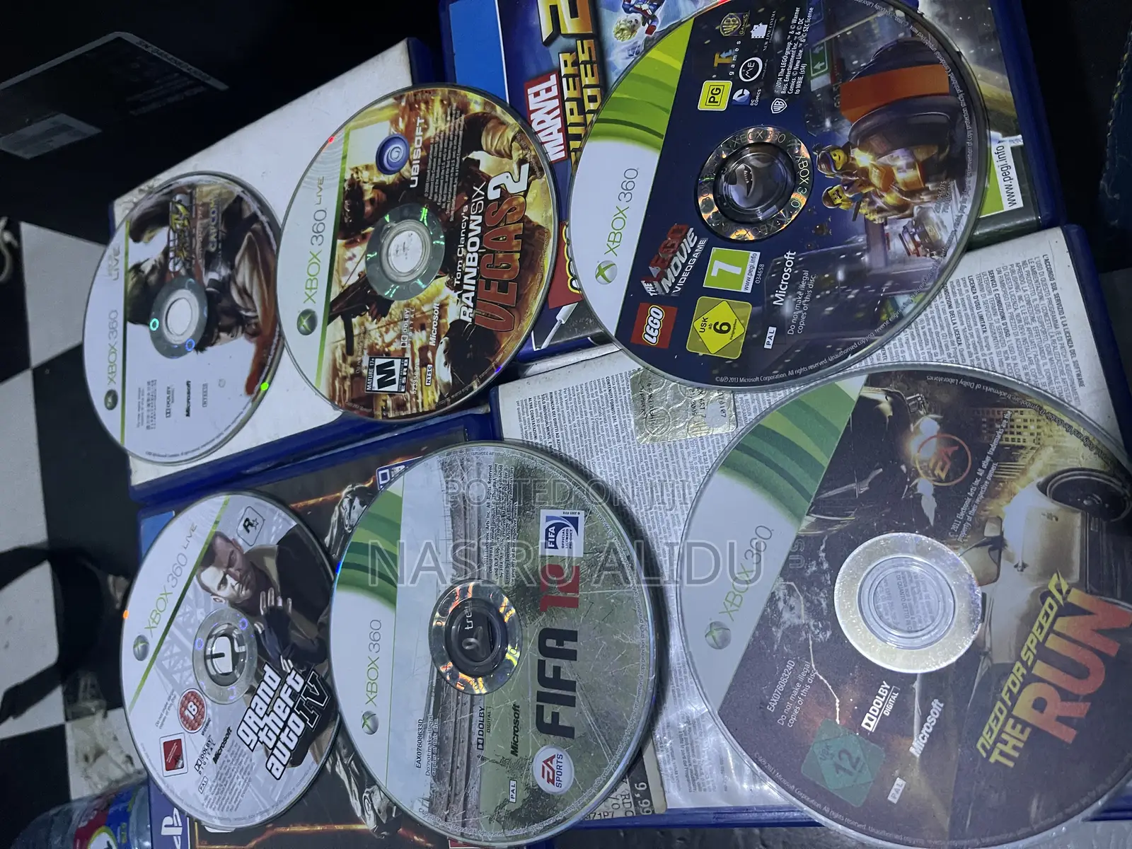 Ps4 Games Discs Available and Some Xbox Games