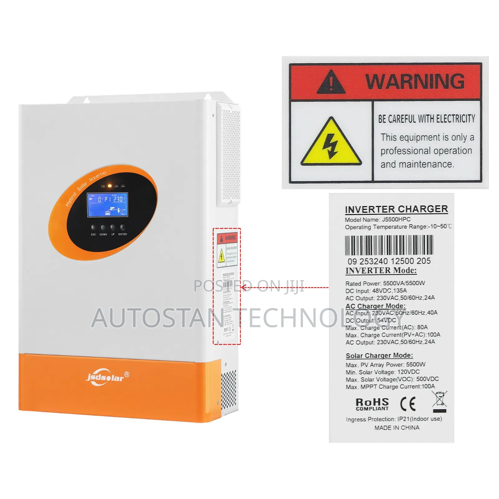 5500watts Hybrid Inverter