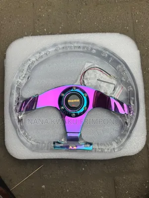 Universal Cystal Sport's Steering Wheel Available With Neck