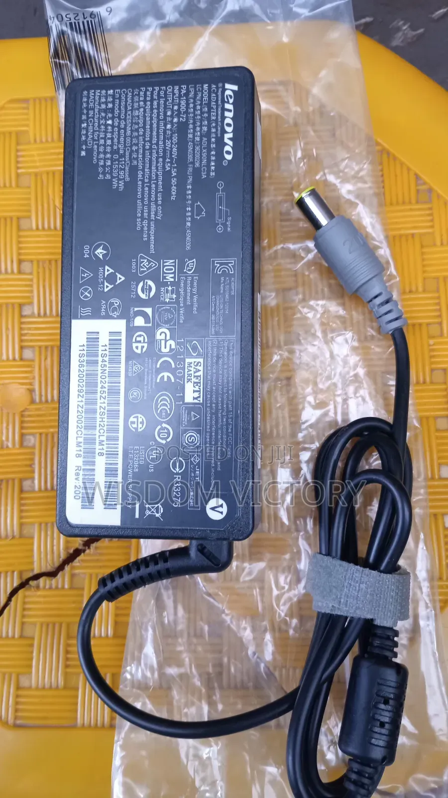 Lenovo Thinkpad Charger Available