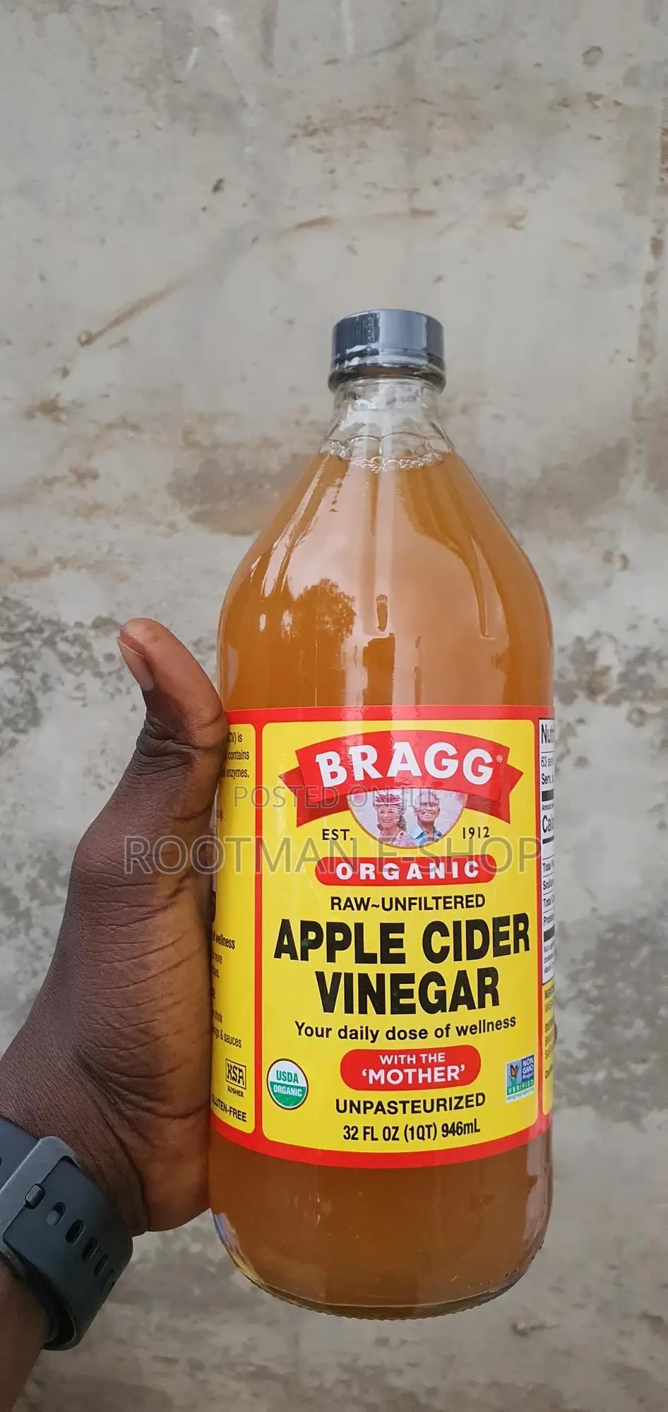 Apple Cider Vinegar (Acv) – Raw, Unfiltered