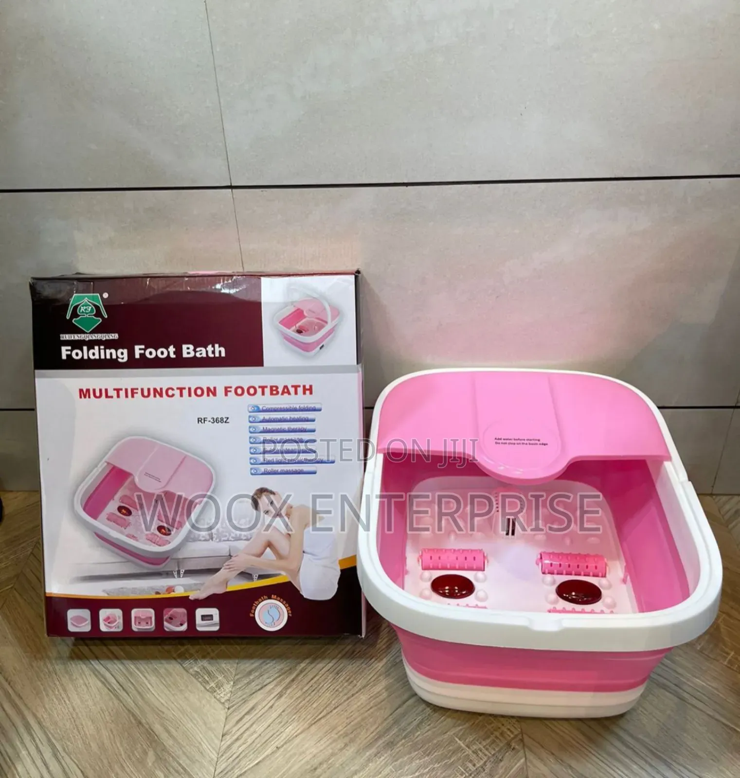 Footbath Massaging Bowl/Foldable Footbath