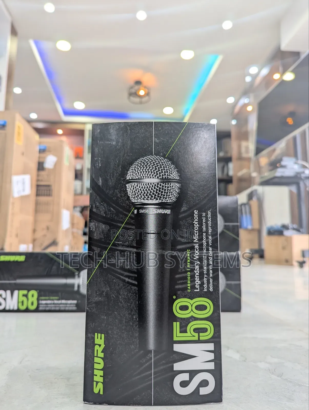 Shure Sm58 Pro XLR Dynamic Microphone