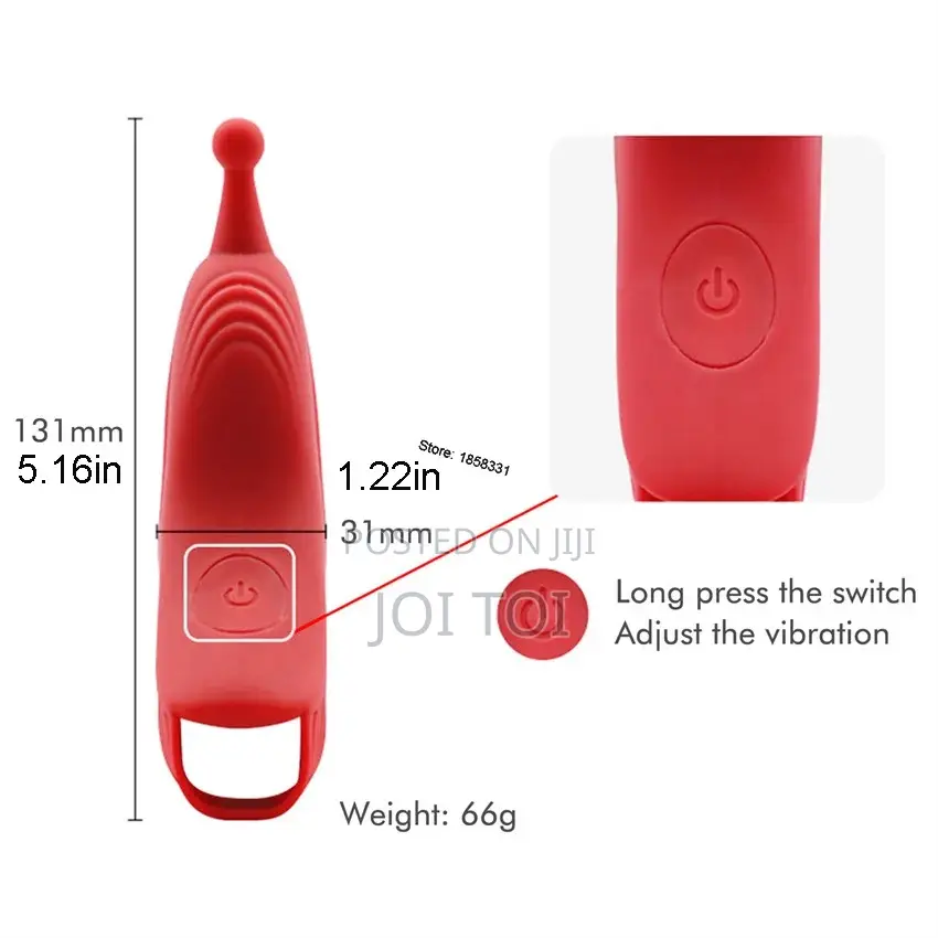 Rechargeable Finger Vibrator