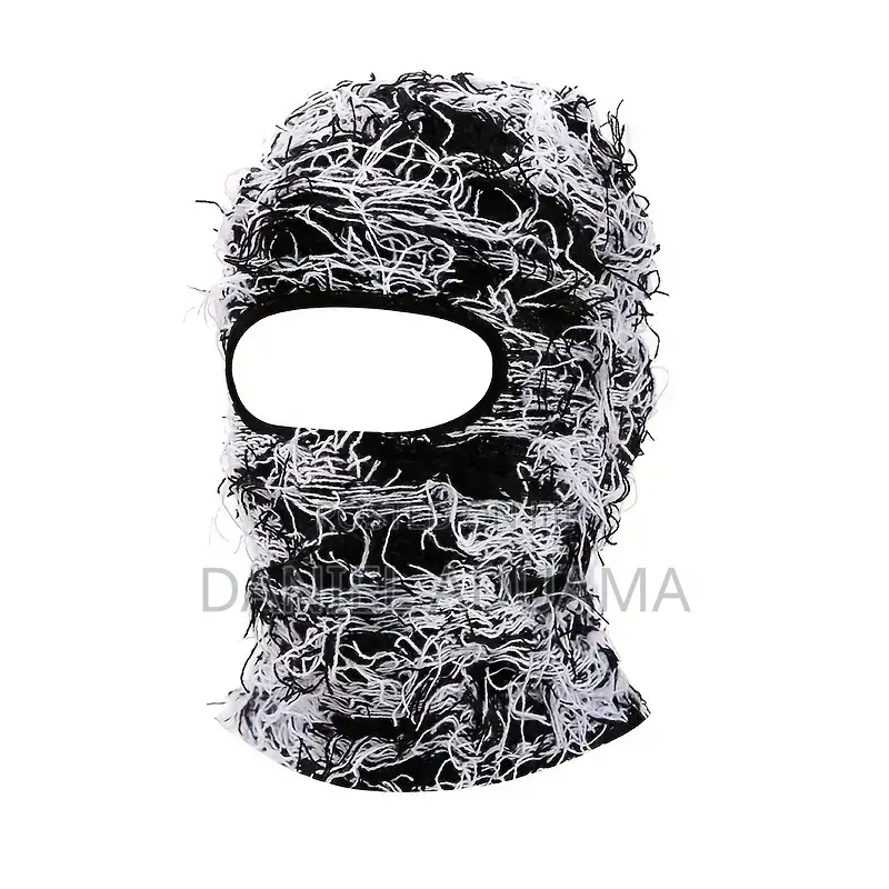 Knitted Balaclava / Ski Mask Threaded Skin