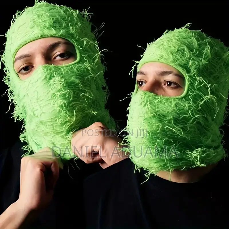 Knitted Balaclava / Ski Mask Threaded Skin