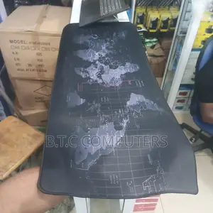 World Map Gaming Mouse Pads" or "Extended Desk Mats"