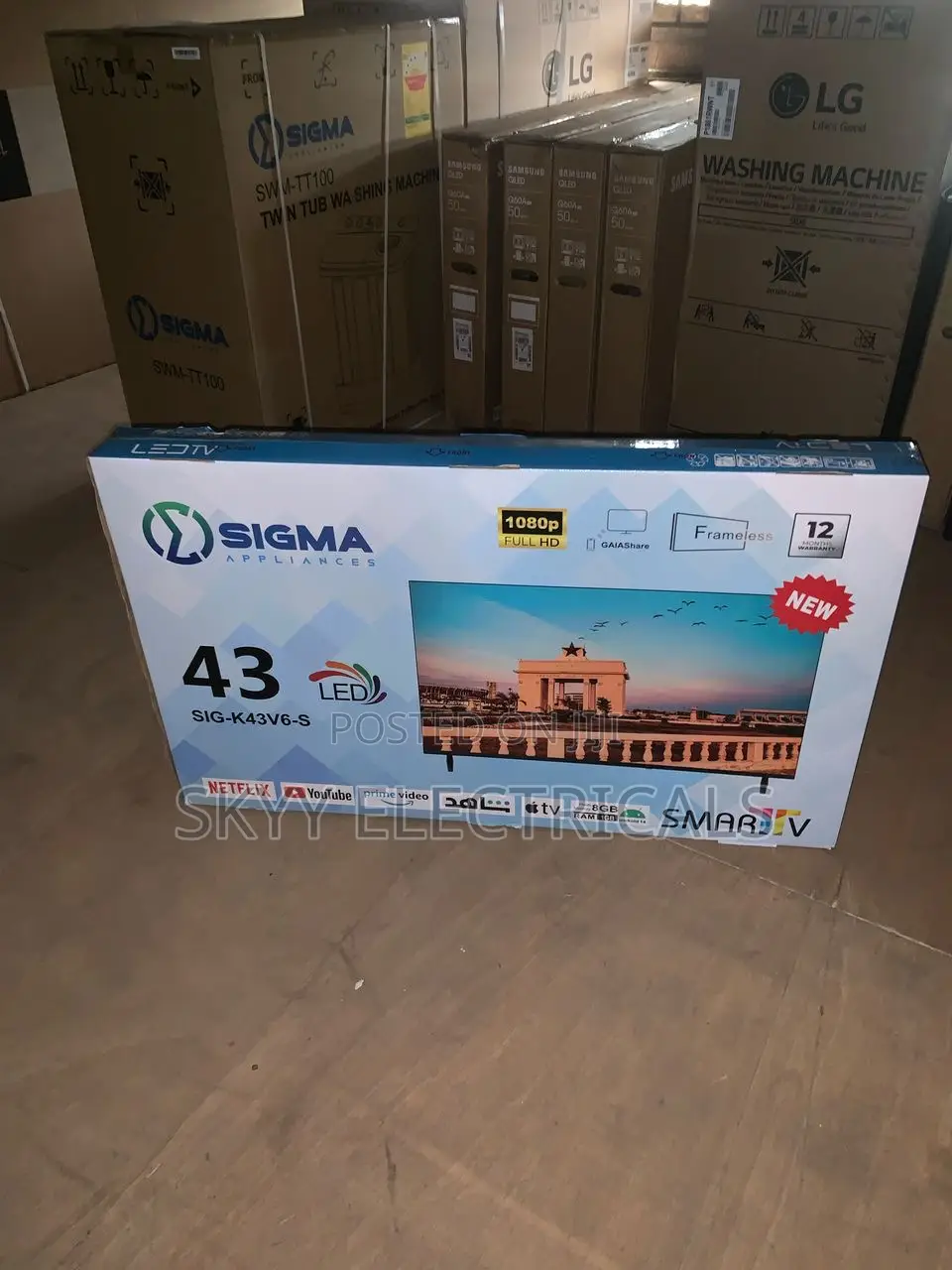K43v6-s Sigma 43 Smart Android Full Hd Tv