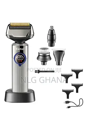 4-in-1 Men Electric Shaver Professional Waterproof.