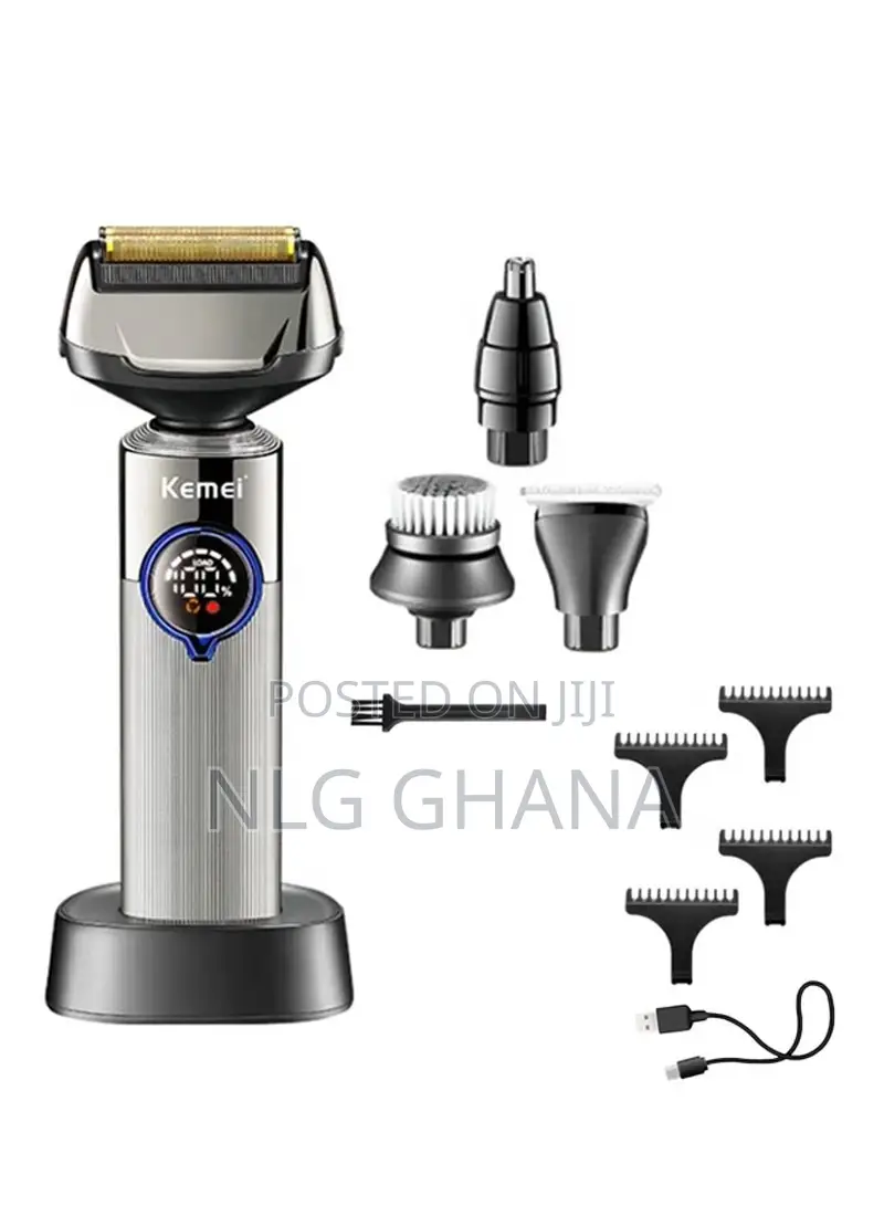 4-in-1 Men Electric Shaver Professional Waterproof.