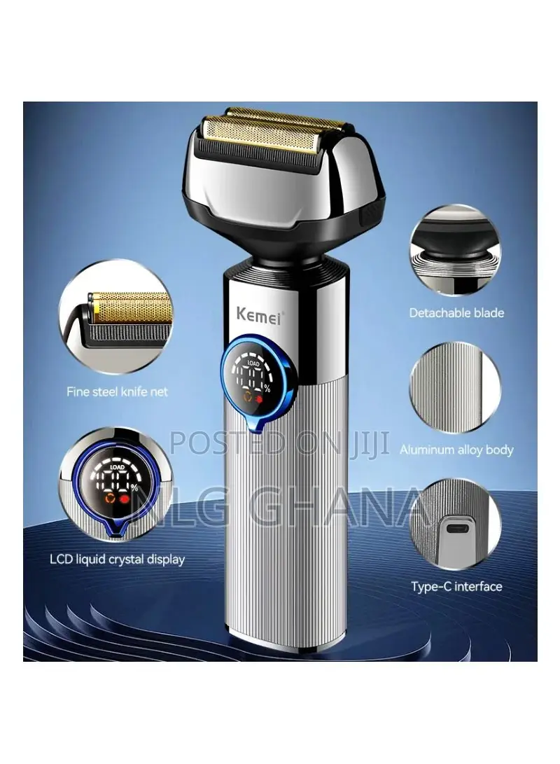 4-in-1 Men Electric Shaver Professional Waterproof.