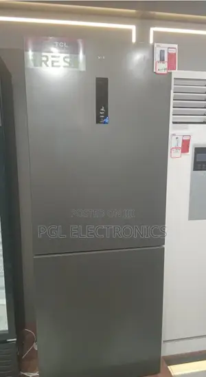 TCL 417-Liters Double Door P417bf Bottom Mount Refrigerator