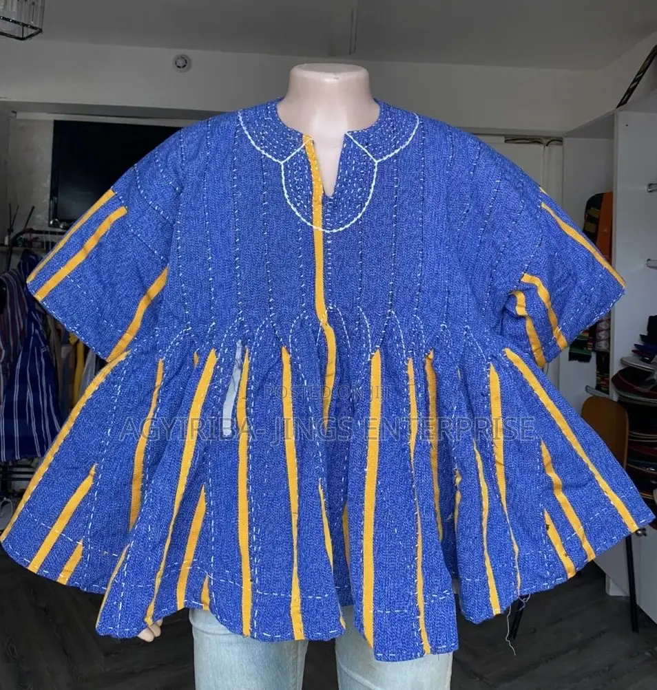 Blue and Yellow Smock