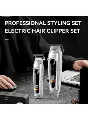 Professional Hair Clipper Set for Men Barber Kit. Ghx5417