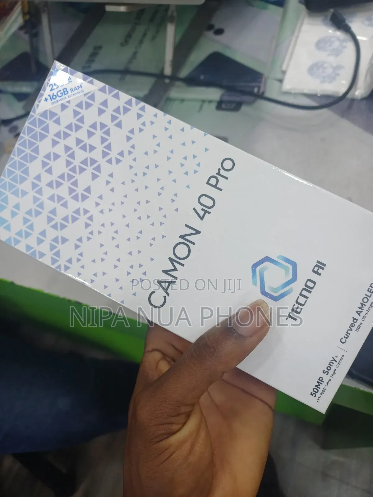New Tecno Camon 40 Pro 256 GB Black