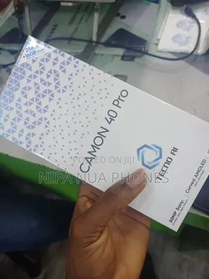New Tecno Camon 40 Pro 256 GB Black