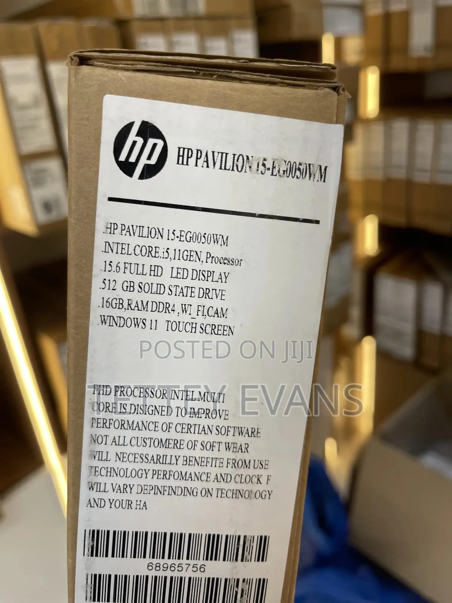New Laptop HP Pavilion 15 16GB Intel Core I5 SSD 512GB