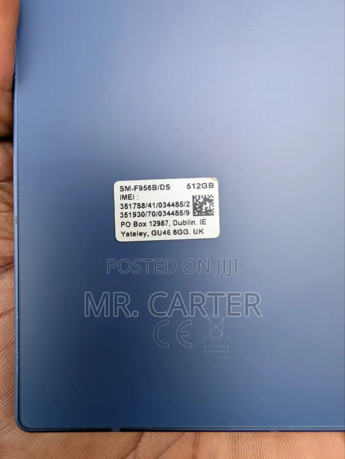 New Samsung Galaxy Z Fold6 512 GB Blue