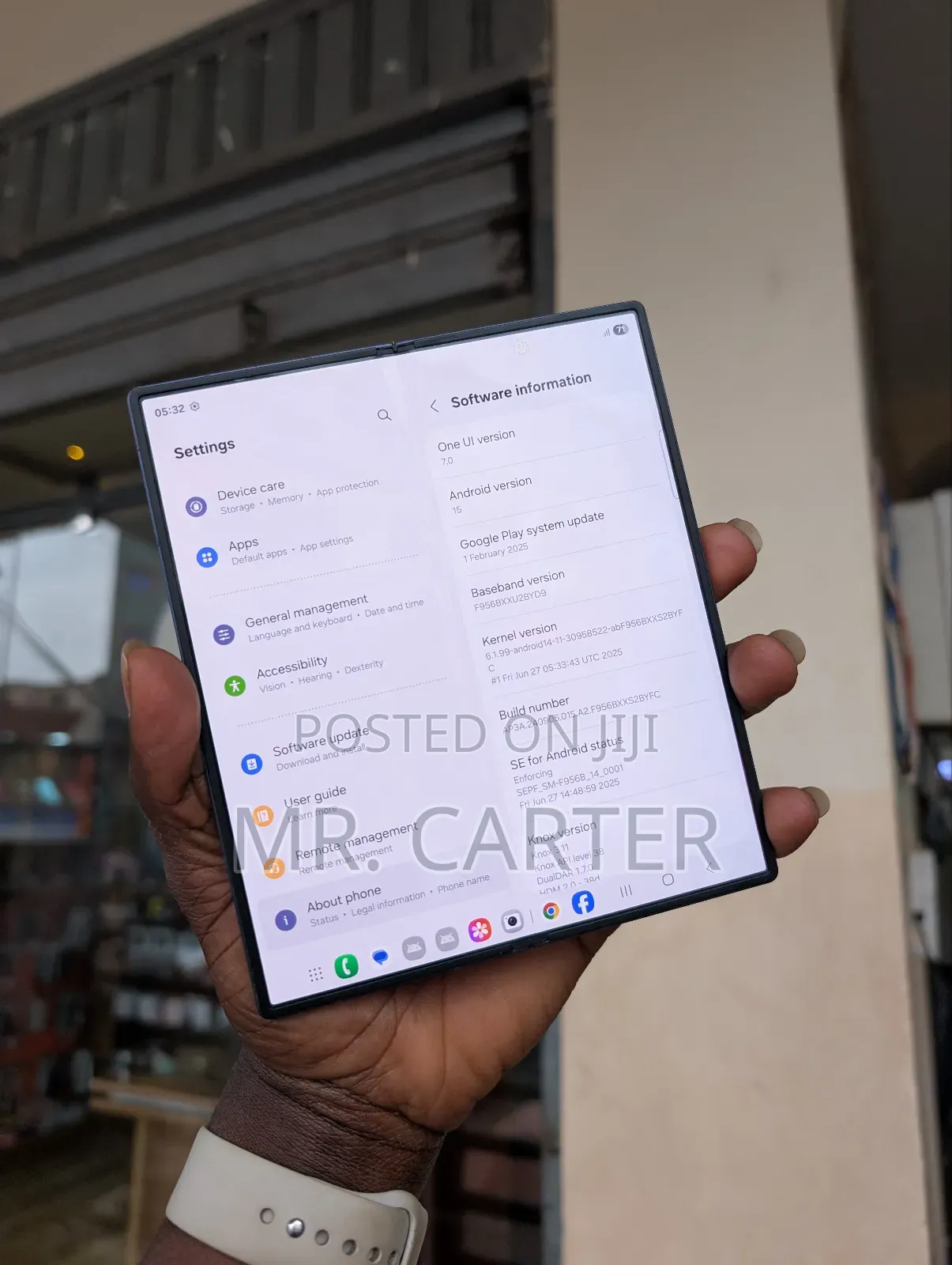 New Samsung Galaxy Z Fold6 512 GB Blue
